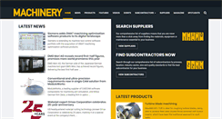 Desktop Screenshot of machinery.co.uk